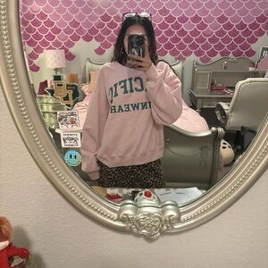 Cute pink sweater